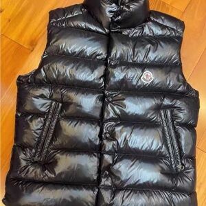 Moncler Black Puffer Vest